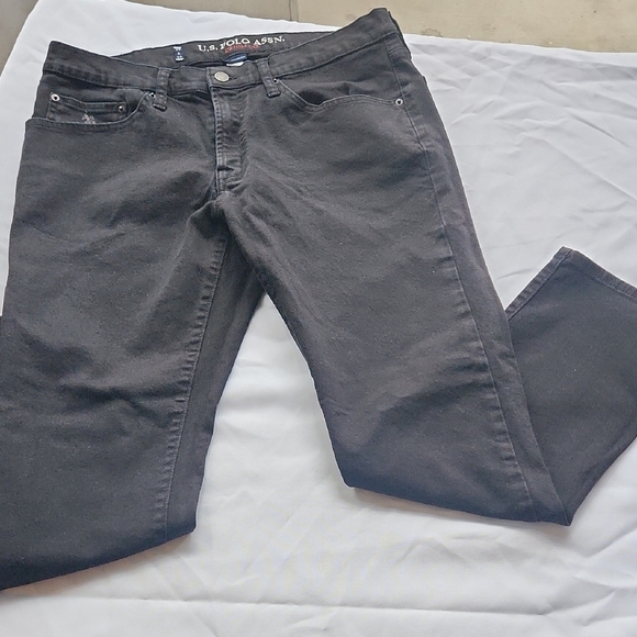U.S. Polo Assn. Men's Black Jeans - Picture 1 of 8